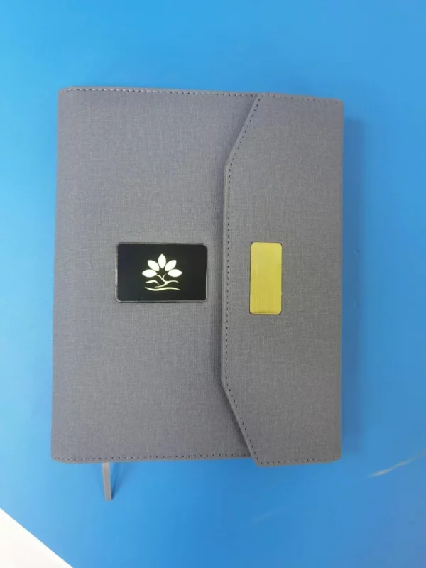 High quality gifts VIP gifts power bank notebook with gift box and bag - Image 2
