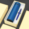 Small and cheap Corporate gift sets with box Vacuum cup + metal pen - Image 6