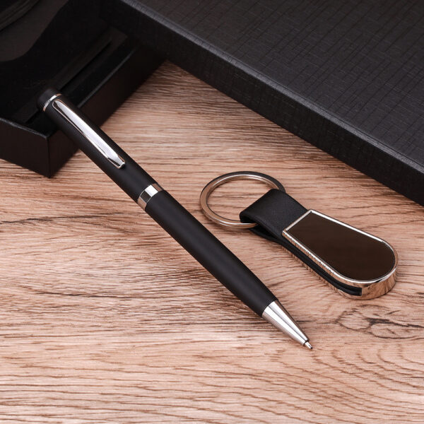 Small cheap gift sets with box pen + keychain - Image 3