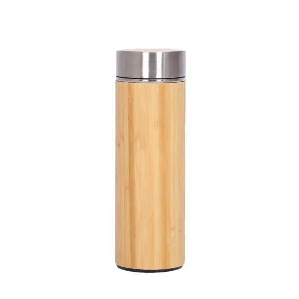 High quality stainless steel 500ML wood bottle - Image 6