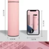 Vacuum cup with temperature display 500ML steel stainless laser logo - Image 5