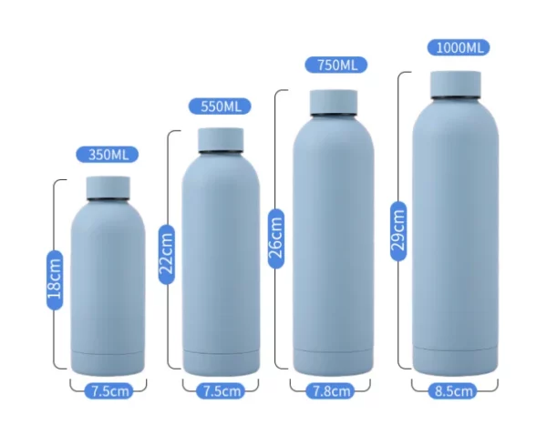 Matte color Vacuum cup 500ML steel stainless - Image 2