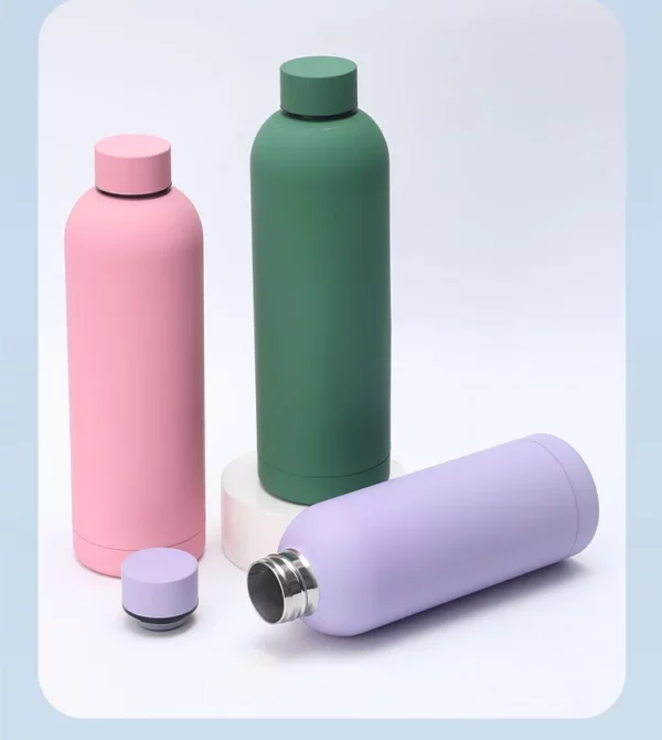 Matte color Vacuum cup 500ML steel stainless - Image 5