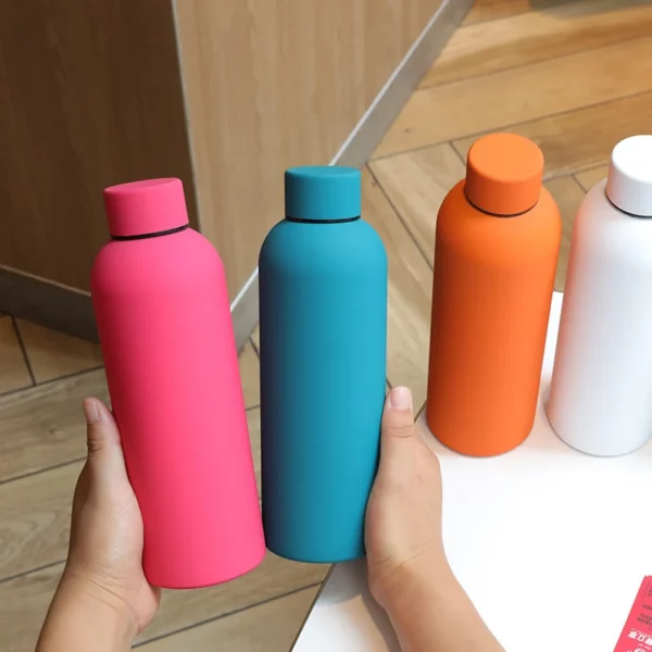 Matte color Vacuum cup 500ML steel stainless - Image 6