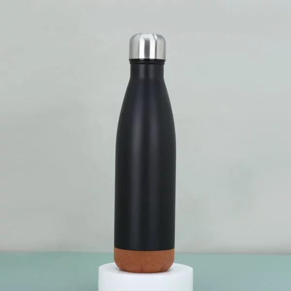 Wood base slim lookg 304 stainless steel bottle - Image 3