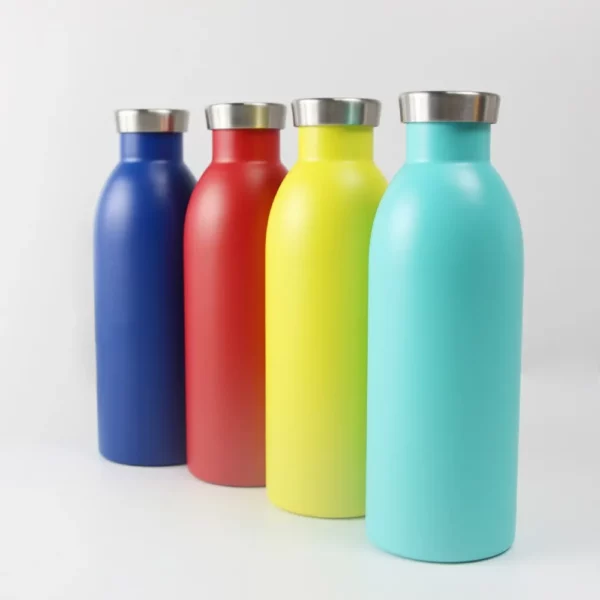 Slim lookg 304 stainless steel bottle with large cap - Image 5