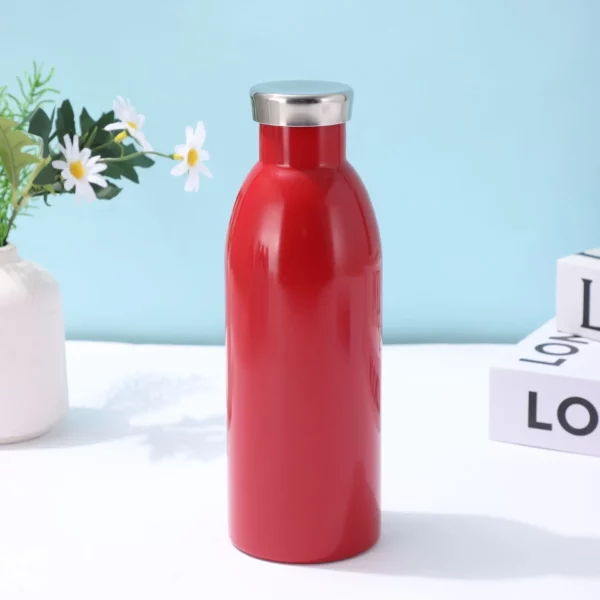 Slim lookg 304 stainless steel bottle with large cap - Image 10