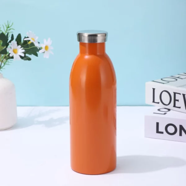 Slim lookg 304 stainless steel bottle with large cap - Image 8