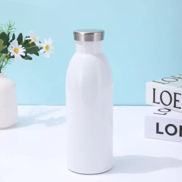 Slim lookg 304 stainless steel bottle with large cap - Image 7