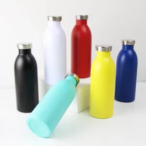 Slim lookg 304 stainless steel bottle with large cap