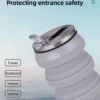 Foldable insteresting bottle small space silicon bottle - Image 3