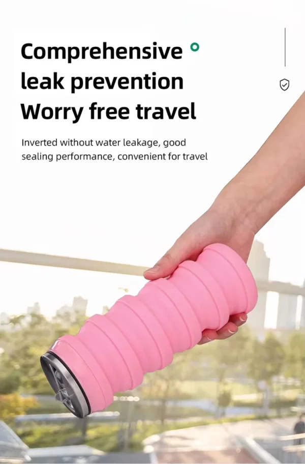 Foldable insteresting bottle small space silicon bottle - Image 5