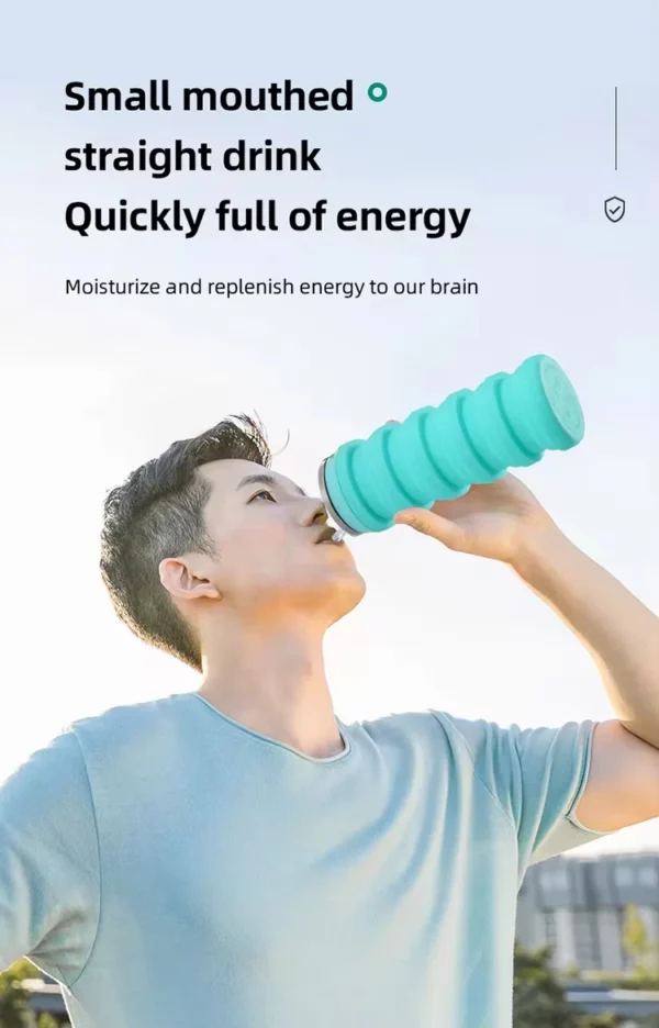 Foldable insteresting bottle small space silicon bottle - Image 7