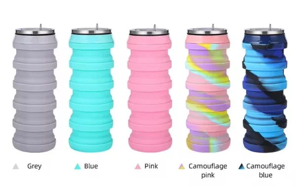 Foldable insteresting bottle small space silicon bottle - Image 10