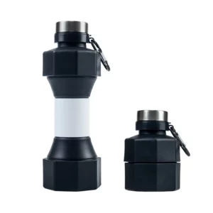 Foldable insteresting bottle small space silicon bottle