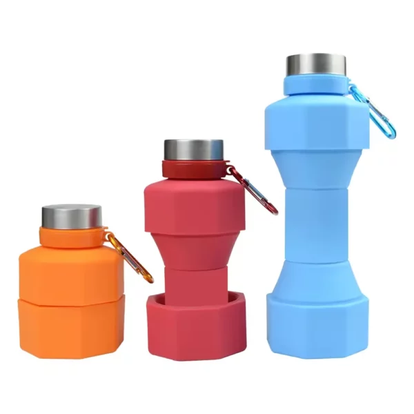 Foldable insteresting bottle small space silicon bottle - Image 3