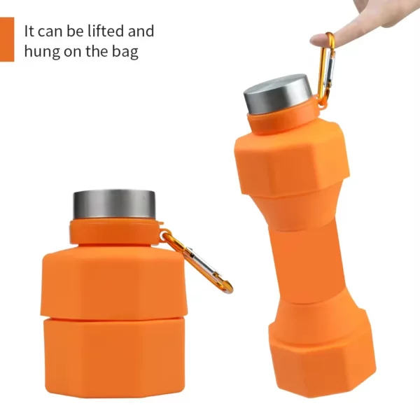 Foldable insteresting bottle small space silicon bottle - Image 5