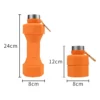 Foldable insteresting bottle small space silicon bottle - Image 7