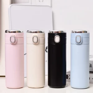 304 steel stainless bottle with press buckle