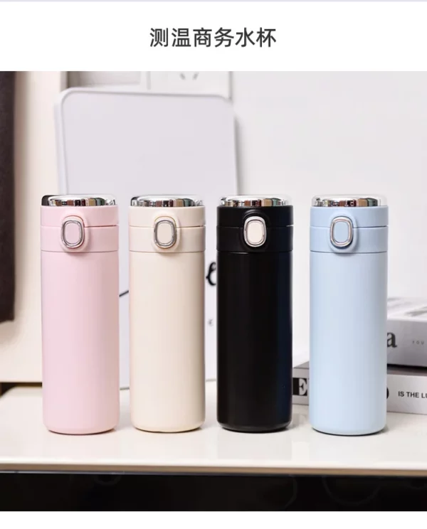 304 steel stainless bottle with press buckle - Image 2