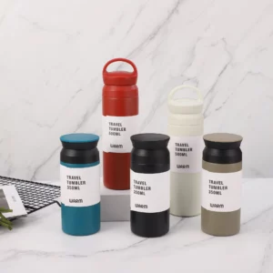 304 steel stainless bottle with press buckle
