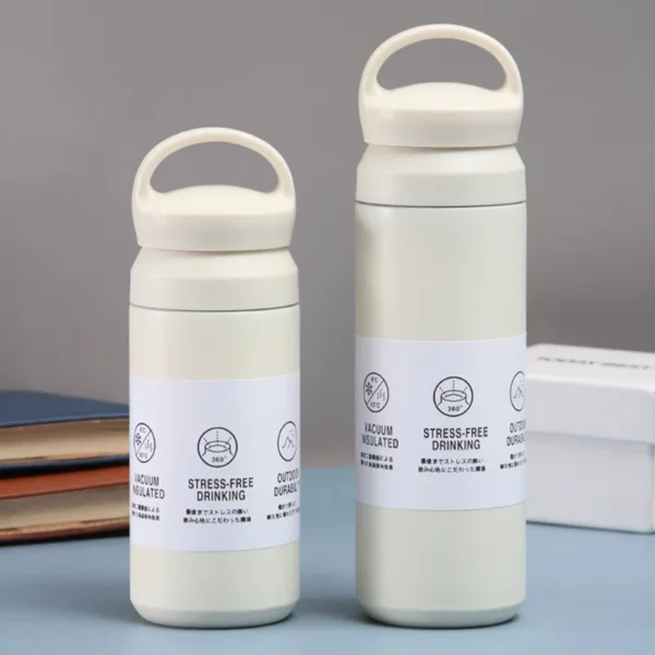 304 steel stainless bottle with press buckle - Image 6