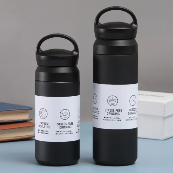304 steel stainless bottle with press buckle - Image 7