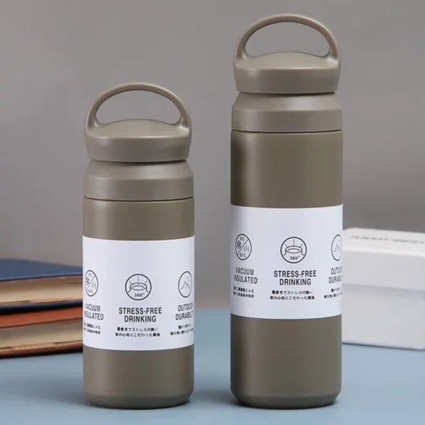 304 steel stainless bottle with press buckle - Image 10