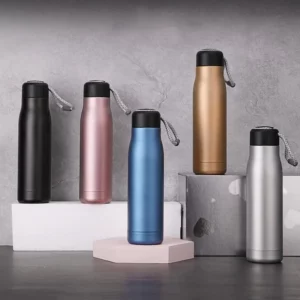 304 steel stainless bottle with lope