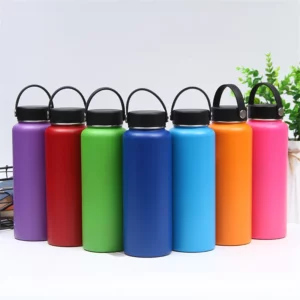 304 steel stainless bottle with handle