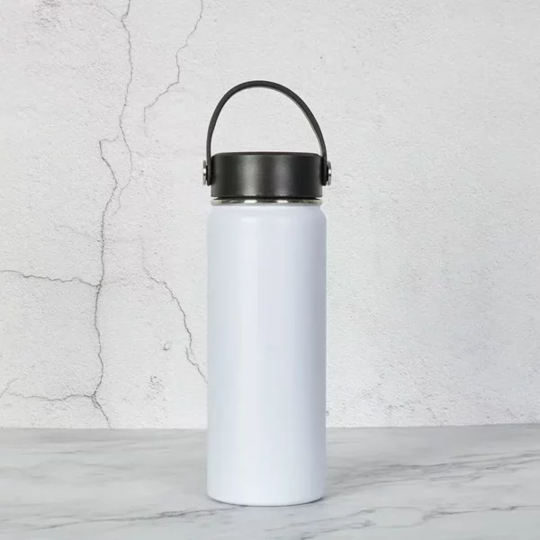 304 steel stainless bottle with handle - Image 3