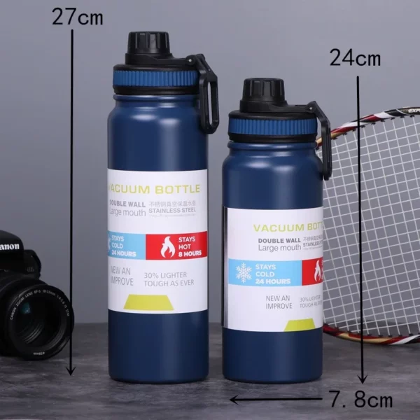 304 steel stainless bottle with lope - Image 5