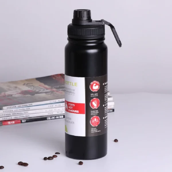304 steel stainless bottle with lope - Image 6