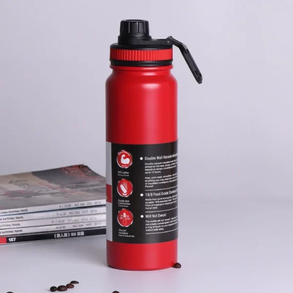 304 steel stainless bottle with lope - Image 7