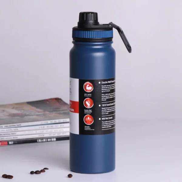 304 steel stainless bottle with lope - Image 8