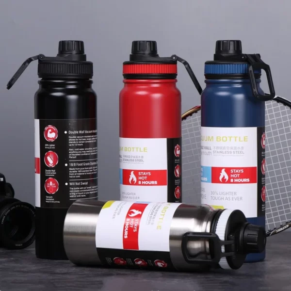 304 steel stainless bottle with lope - Image 10