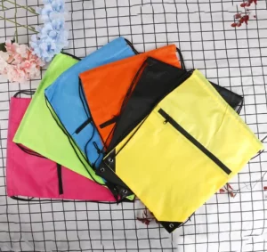 210D Polyester Drawstring Bag - 32x42cm Compact Carryall