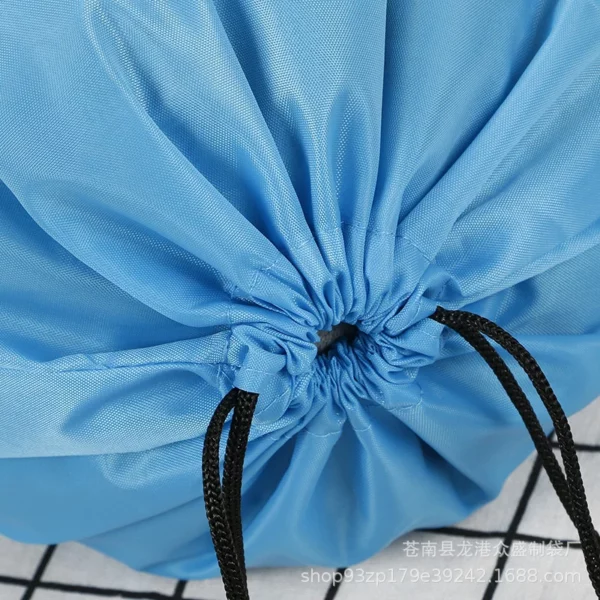 210D Polyester Drawstring Bag - 32x42cm Compact Carryall - Image 7