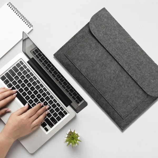 Felt Cloth Minimalist Pouch - 32x24x1cm (OPP Bag Packaging)