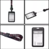 PU Leather Badge Holder - 112*71mm (OPP Packaging, Professional Design)