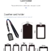 PU Leather Badge Holder - 112*71mm (OPP Packaging, Professional Design) - Image 10