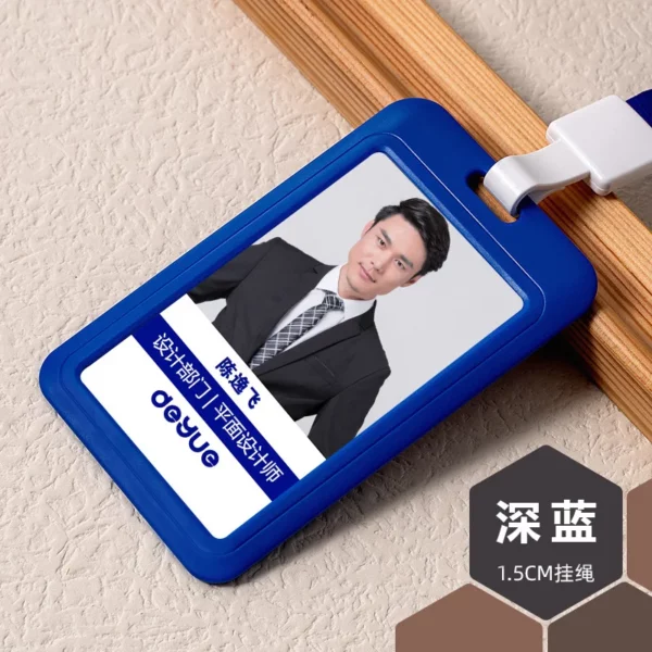Flexible Silicone Rubber Badge Holder - 112*71mm (OPP Pack, Durable & Reusable) - Image 5