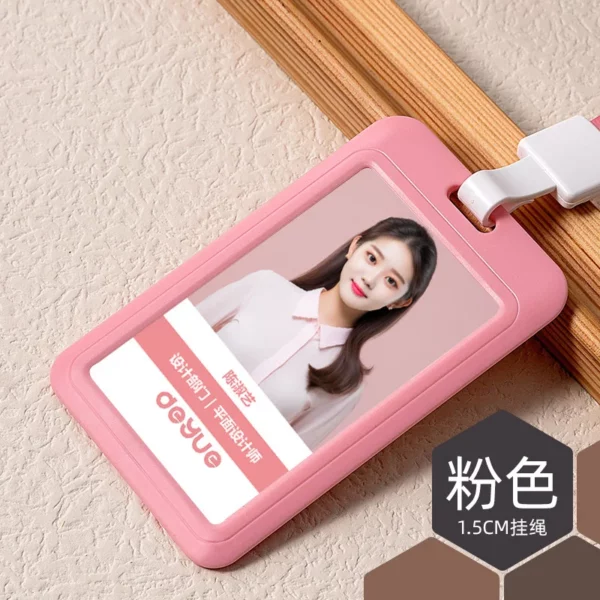 Flexible Silicone Rubber Badge Holder - 112*71mm (OPP Pack, Durable & Reusable) - Image 9