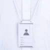 Clear Silicone Badge Holder - 112*71mm (Non-Slip Rubber, OPP Packaging) - Image 8