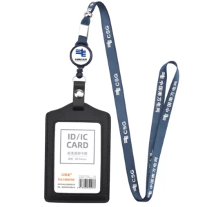 Soft Rubber Badge Holder - 112*71mm (Flexible & Lightweight, OPP Packaging)