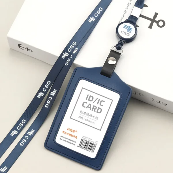 Soft Rubber Badge Holder - 112*71mm (Flexible & Lightweight, OPP Packaging) - Image 3