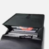 Black/White PVC Compact Carry Bag - 30x19x12cm, 0.17KG - Image 8