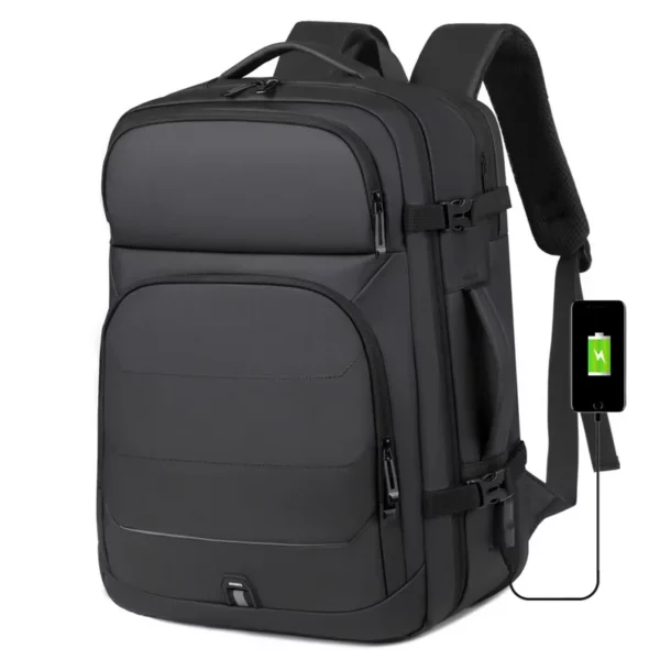 Polyester Waterproof Oxford Backpack - Image 3