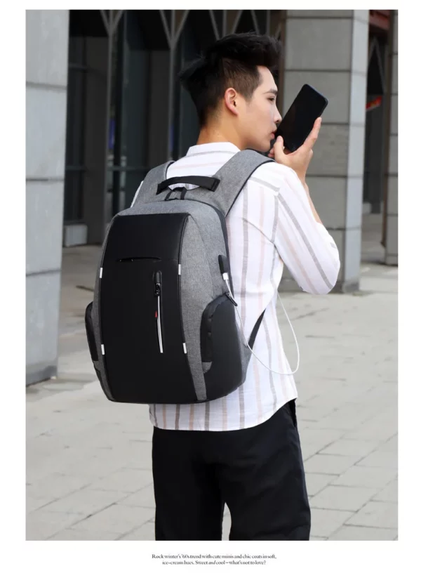 15.6-Inch Oxford Laptop Backpack - Image 8
