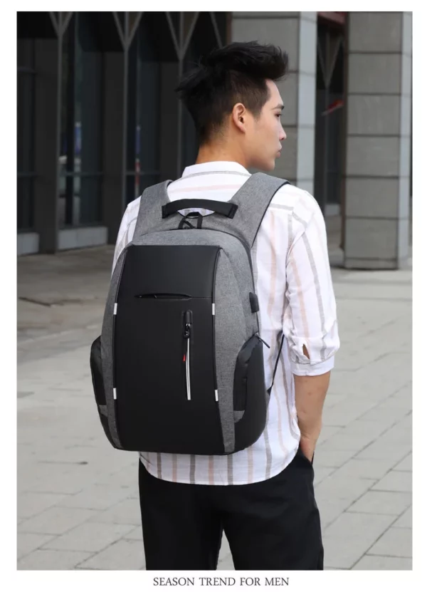 15.6-Inch Oxford Laptop Backpack - Image 9